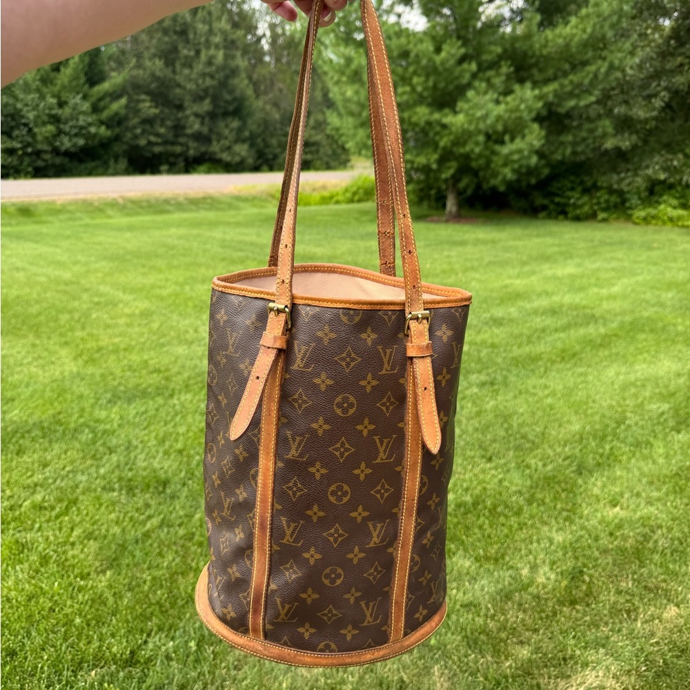 Louis Vuitton Brown Monogram Tote